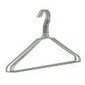 Hot selling cheap metal hanger colorful non-slip PE metal wire hanger